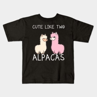 Cute Alpaca Quote Kids T-Shirt